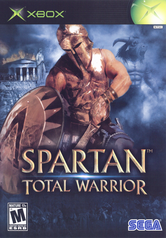 Spartan: Total Warrior box art for Xbox